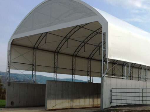 Silo covering facility <br/><span>Plesiutschnig Farming</span>