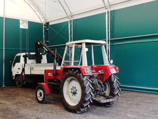 Equipment storage shed <br/><span>Lobnig Landtechnik</span>