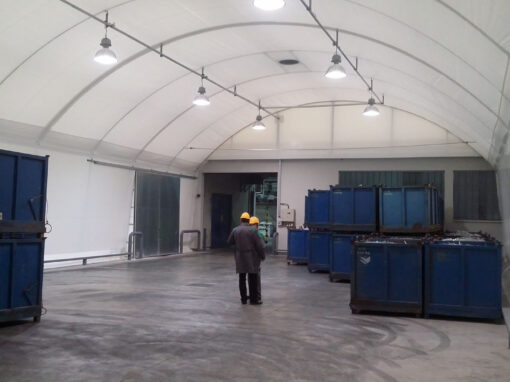 Insulation storage tent hall <br/><span>Talum d.d.</span>