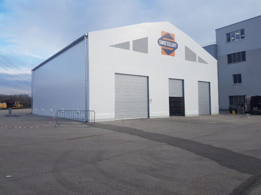 Tire storage hall<br/><span>Swietelski GmbH </span>