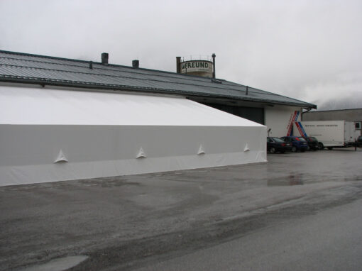Hala za visoke snežne obremenitve<br/><span>Saleisianer MIETTEX GmbH </span>
